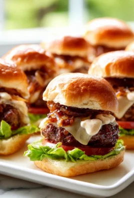 Party Ready Mini Oklahoma Onion Smashburgers – Perfekte Häppchen!