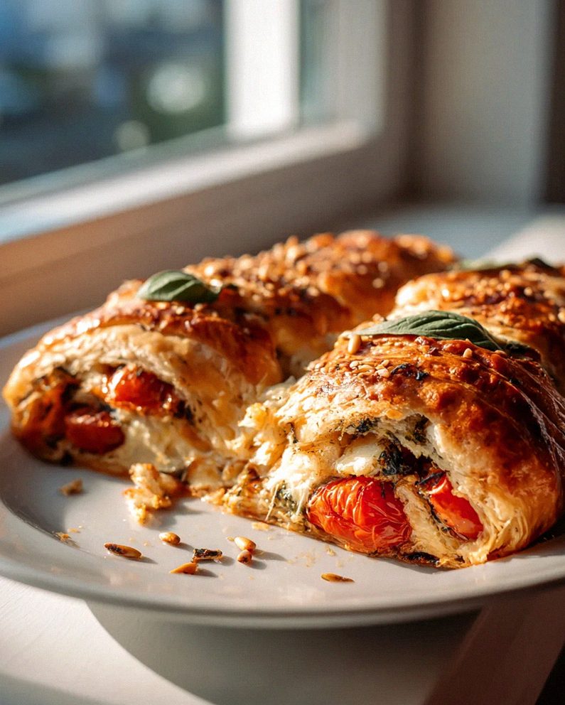 Pesto Strudel Rezept – Schnell & Lecker für jeden Anlass! – Schritt 2