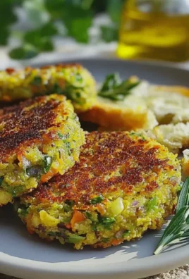 Quinoa Bratlinge mit frischem Gemüse zubereiten