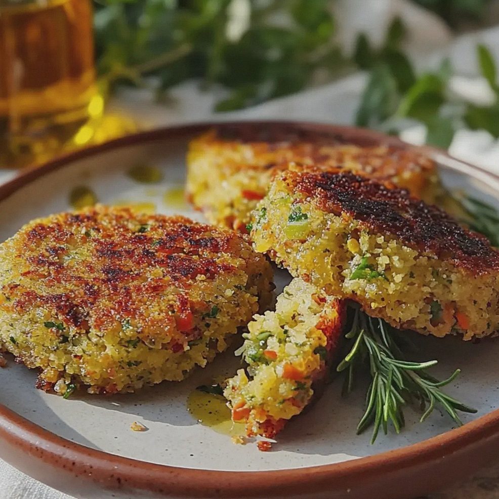 Quinoa Bratlinge mit frischem Gemüse zubereiten – Schritt 1