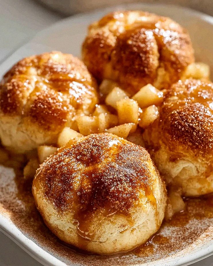 Saftige Karamell-Apfel Pie Bombs: Einfach unwiderstehlich!