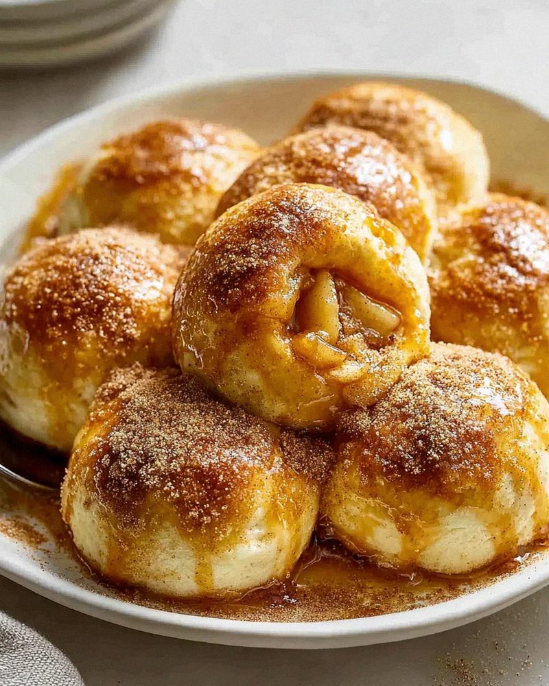 Saftige Karamell-Apfel Pie Bombs: Einfach unwiderstehlich! – Schritt 2
