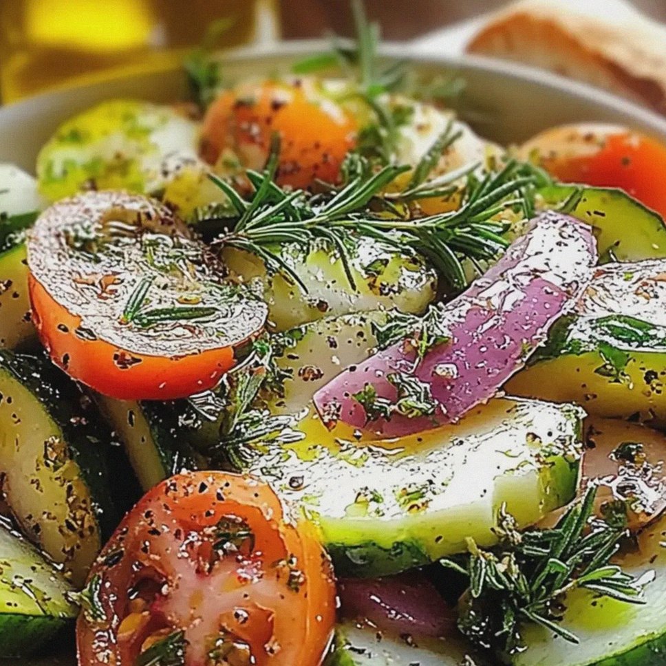 Salat zum Abnehmen mit frischem Gemüse und Avocado – Schritt 2