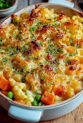 Spätzleauflauf mit Gemüse