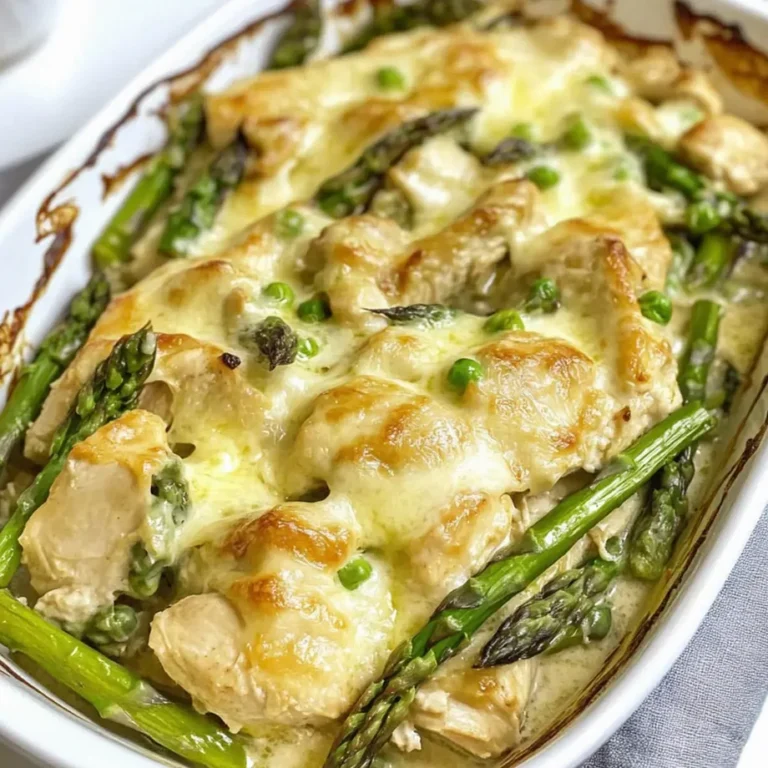 Spargel-Hühnchen-Auflauf für die ganze Familie