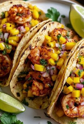 Spicy Shrimp Tacos with Mango Salsa - A Flavorful Delight!