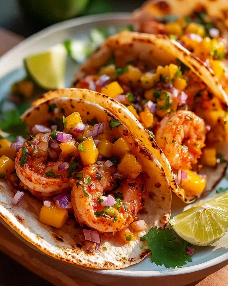 Spicy Shrimp Tacos with Mango Salsa - A Flavorful Delight! – Schritt 2