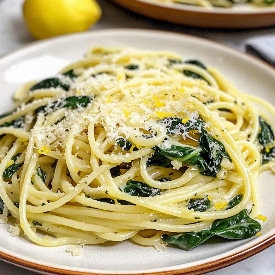 Spinat Zitrone Pasta in 20 Minuten zubereiten – Schritt 2