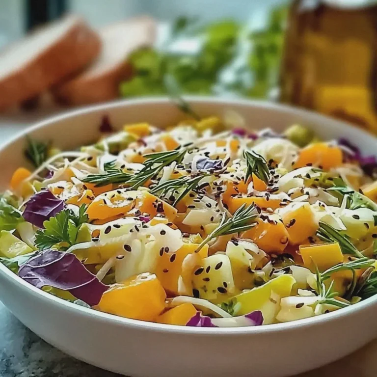 Spitzkohl Mangosalat für heiße Sommertage