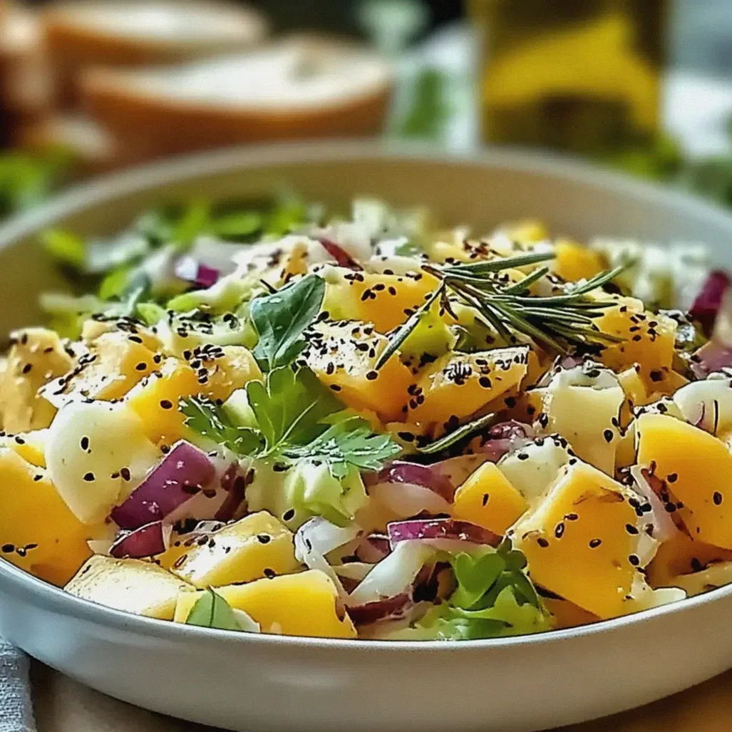 Spitzkohl Mangosalat für heiße Sommertage – Schritt 1