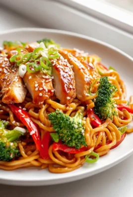 Sticky Garlic Chicken Noodles – Das ultimative Rezept!