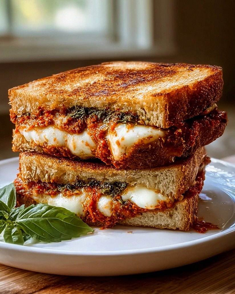 Sun Dried Tomato Pesto Grilled Cheese – Schritt 2