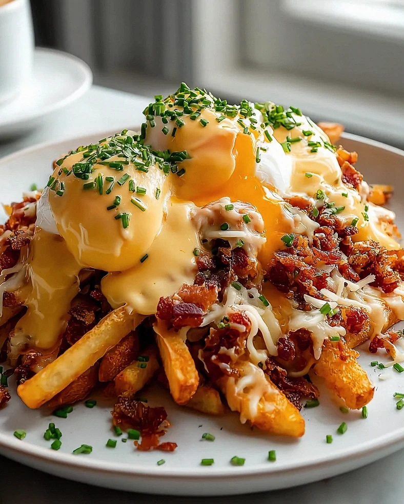 Ultimative Frühstücks-Poutine mit cremiger Hollandaise-Sauce – Schritt 2