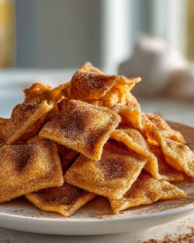 Zimtige Pasta Chips