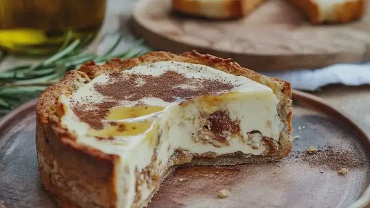 Zimtschnecken Cheesecake mit köstlicher Zimtfüllung
