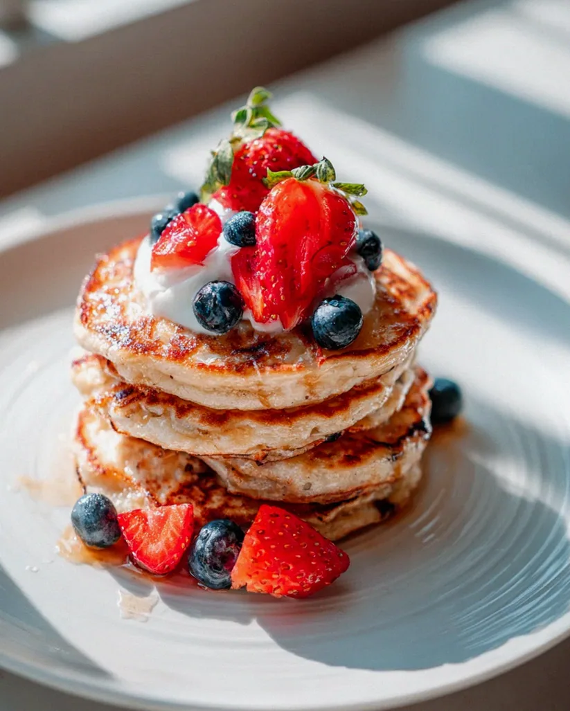 Zuckerfreie Quark Haferflocken Pancakes: Gesund & Einfach – Schritt 2