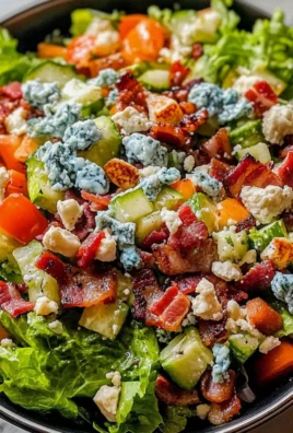 Zutaten für den gehackten Salat: Frisch und Knackig