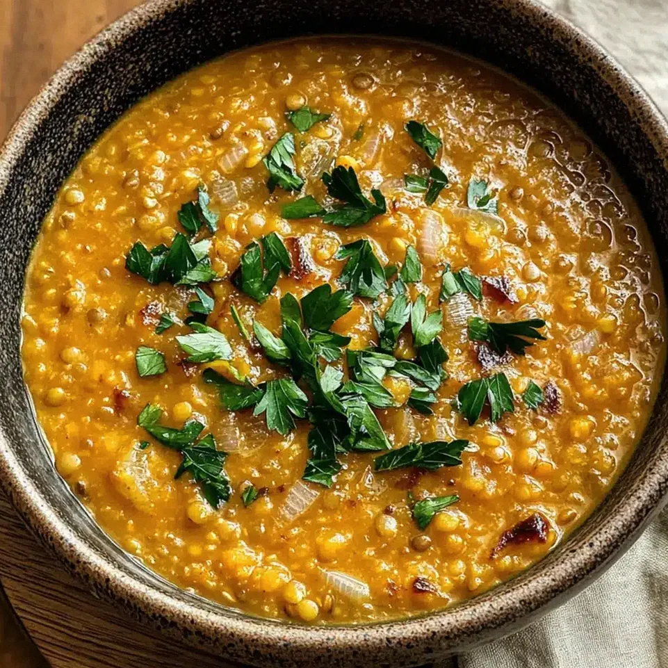 Zwiebelrote Linsensuppe für kalte Abende – Schritt 2